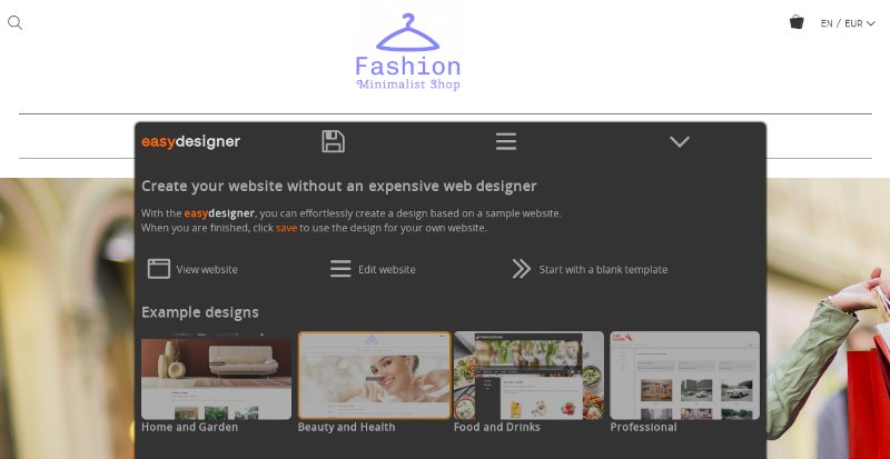 Skærmbillede af Easy Designer