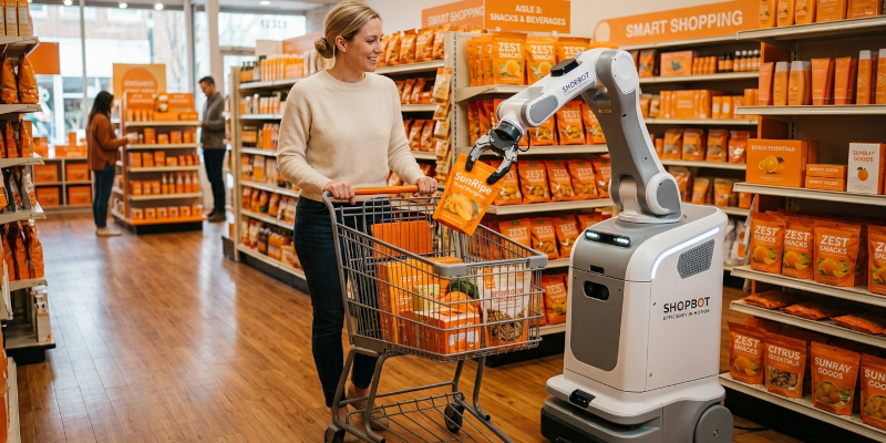 AI-assistent for shopping cart